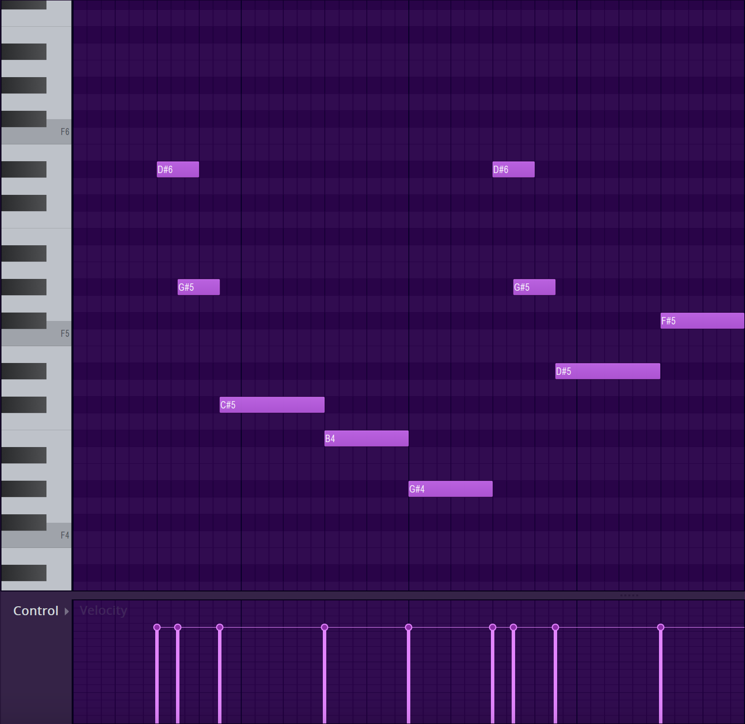 Piano Roll With Bass